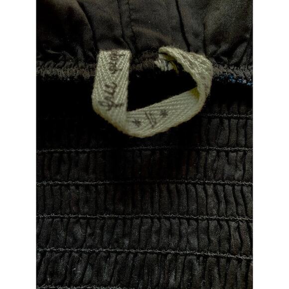 Free People Blue Floral Sleeveless Summer Dress with Petticoat Size 10 - Picture 6 of 7